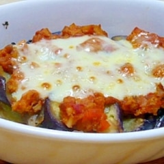 レンジで簡単なすとトマトの夏野菜グラタン風 レシピ 作り方 By 恵子お母さん 楽天レシピ